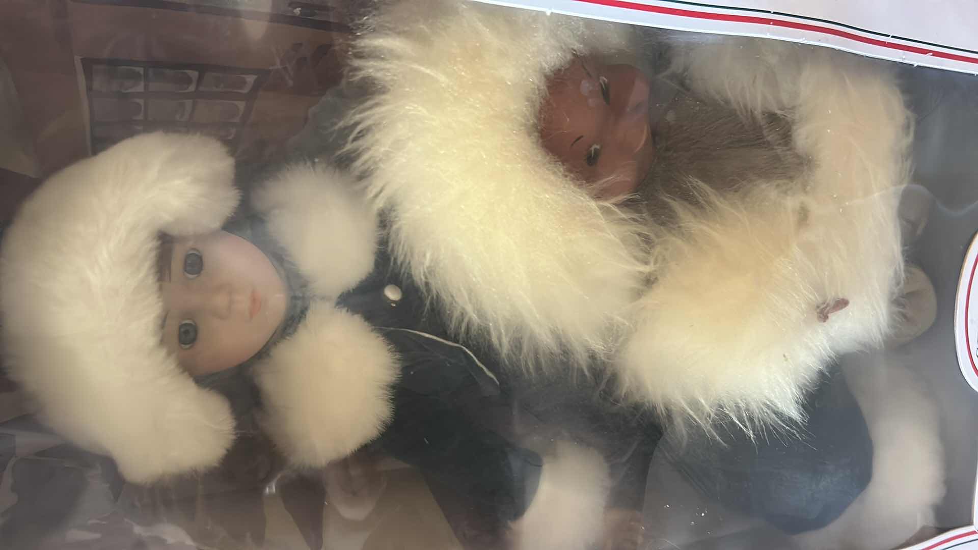 Photo 1 of ADORABLE MEMORIES HOLIDAY COLLECTION PORCELAIN DOLL H 19"