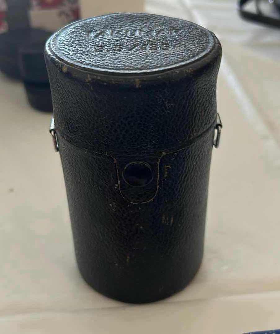 Photo 1 of ASAHI PENTAX SUPER TAKUMAR 135mm 3.5 PRIME TELEPHOTO LENS W CASE