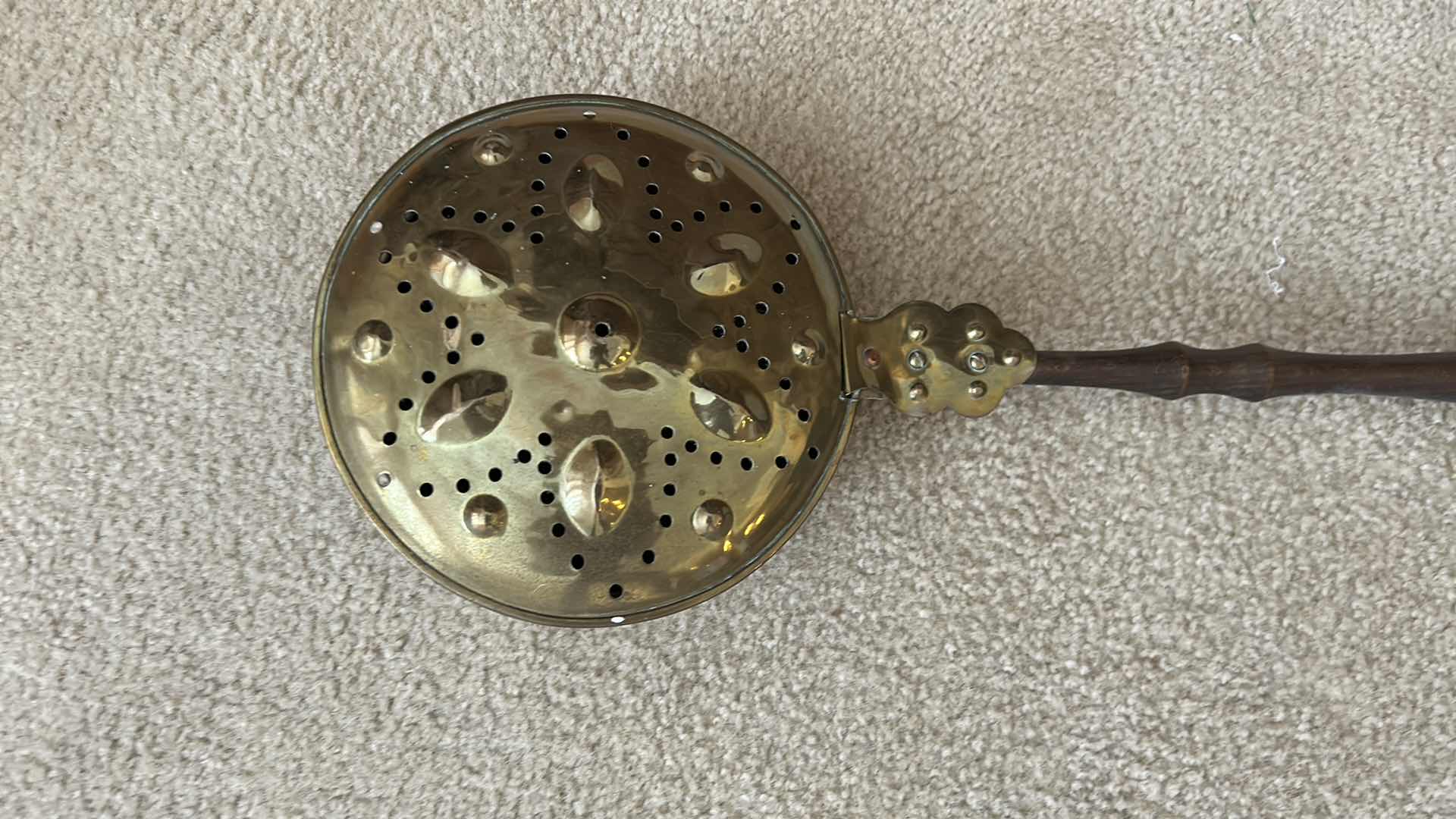 Photo 1 of ANTIQUE BRASS AND COPPER BED WARMER