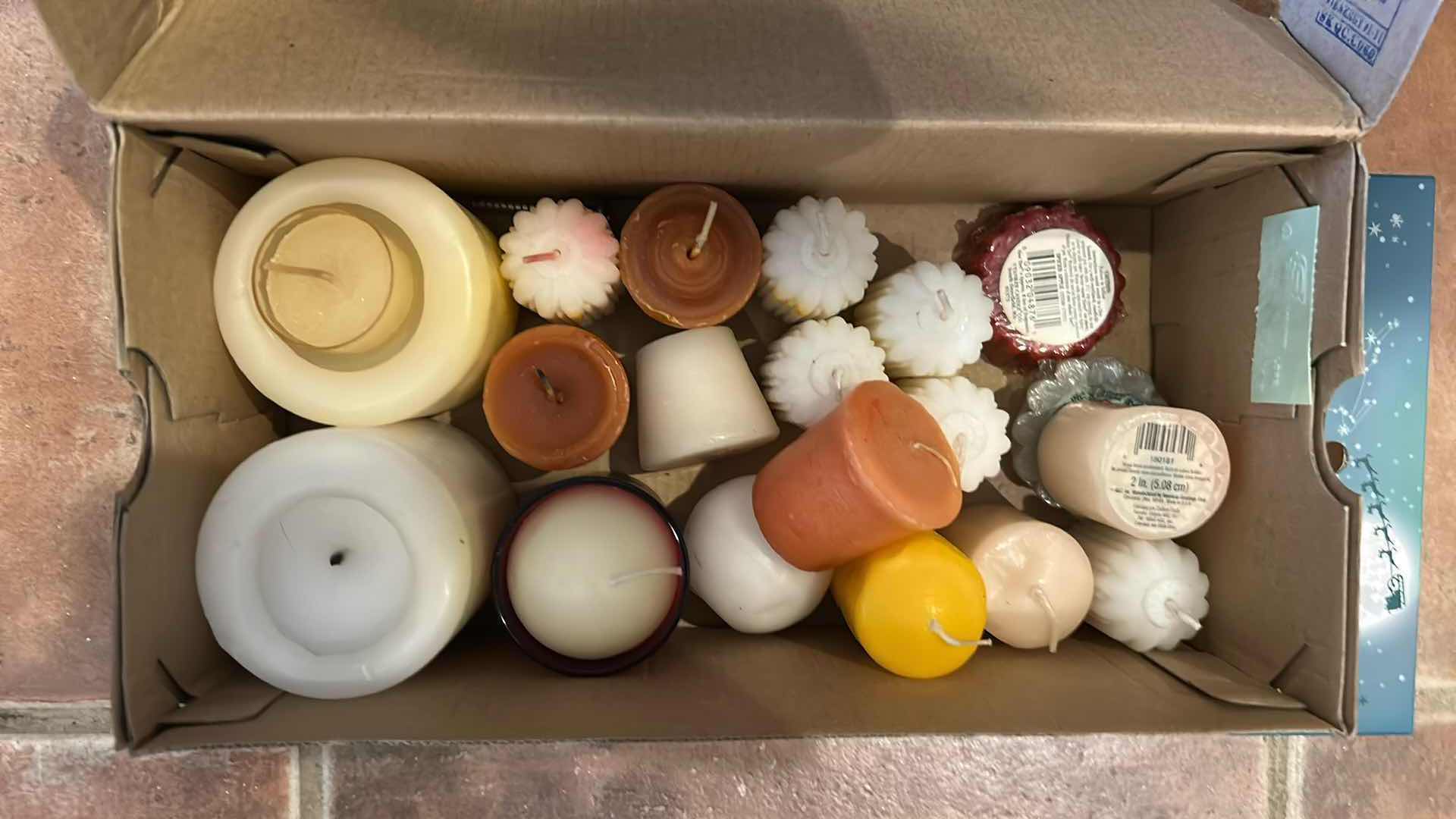 Photo 1 of 2 BOXES ASSORTED CANDLES