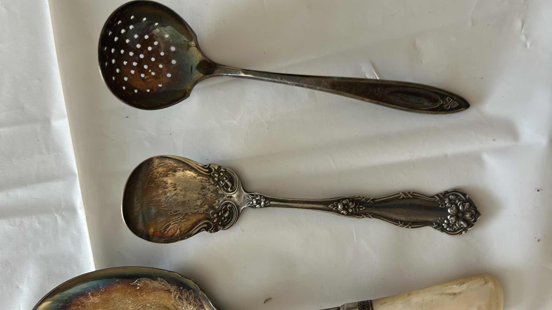 Photo 1 of 5-SILVER PLATED UTENSILS