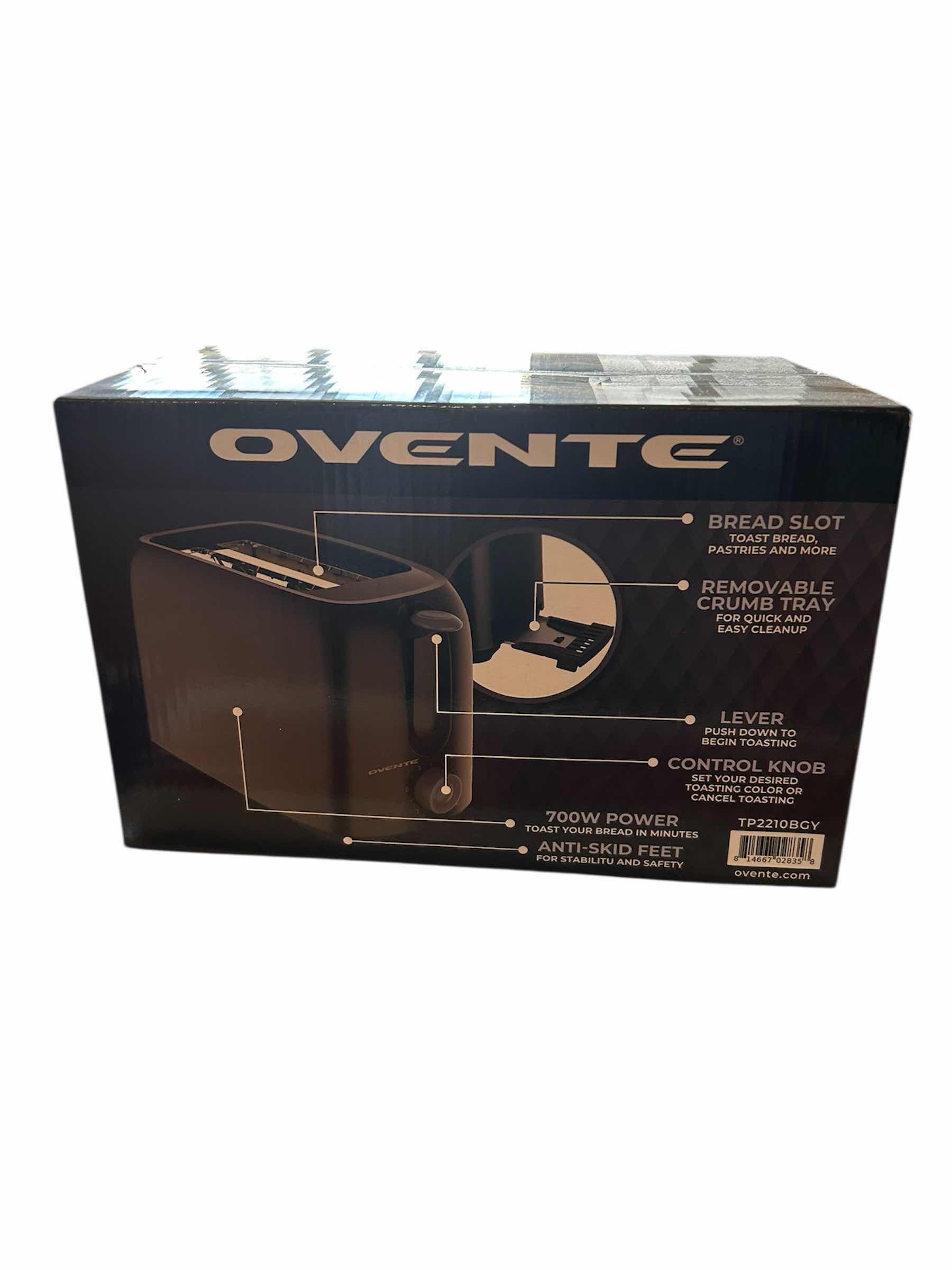 Photo 1 of NIB OVENTE ELECO 2 SLICE TOASTER