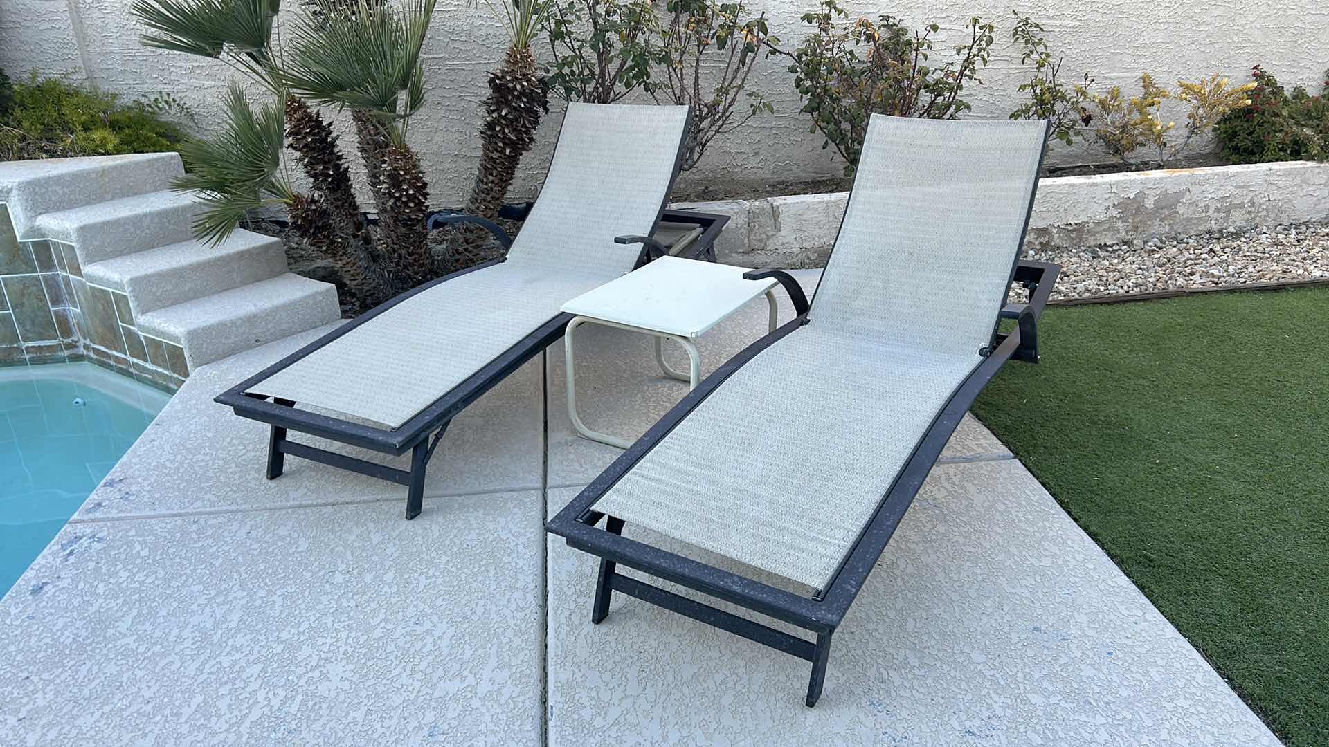 Photo 1 of 2- LOUNGE SLING CHAIR