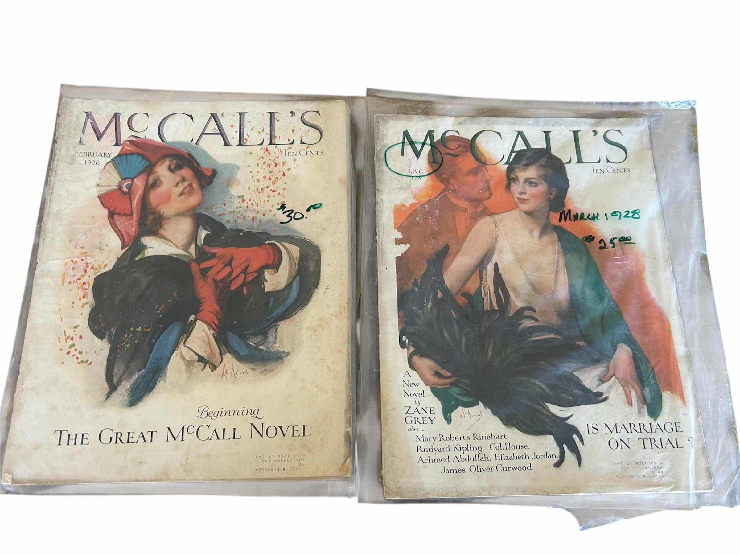 Photo 1 of 2- MCCALLS 1928 MAGAZINES