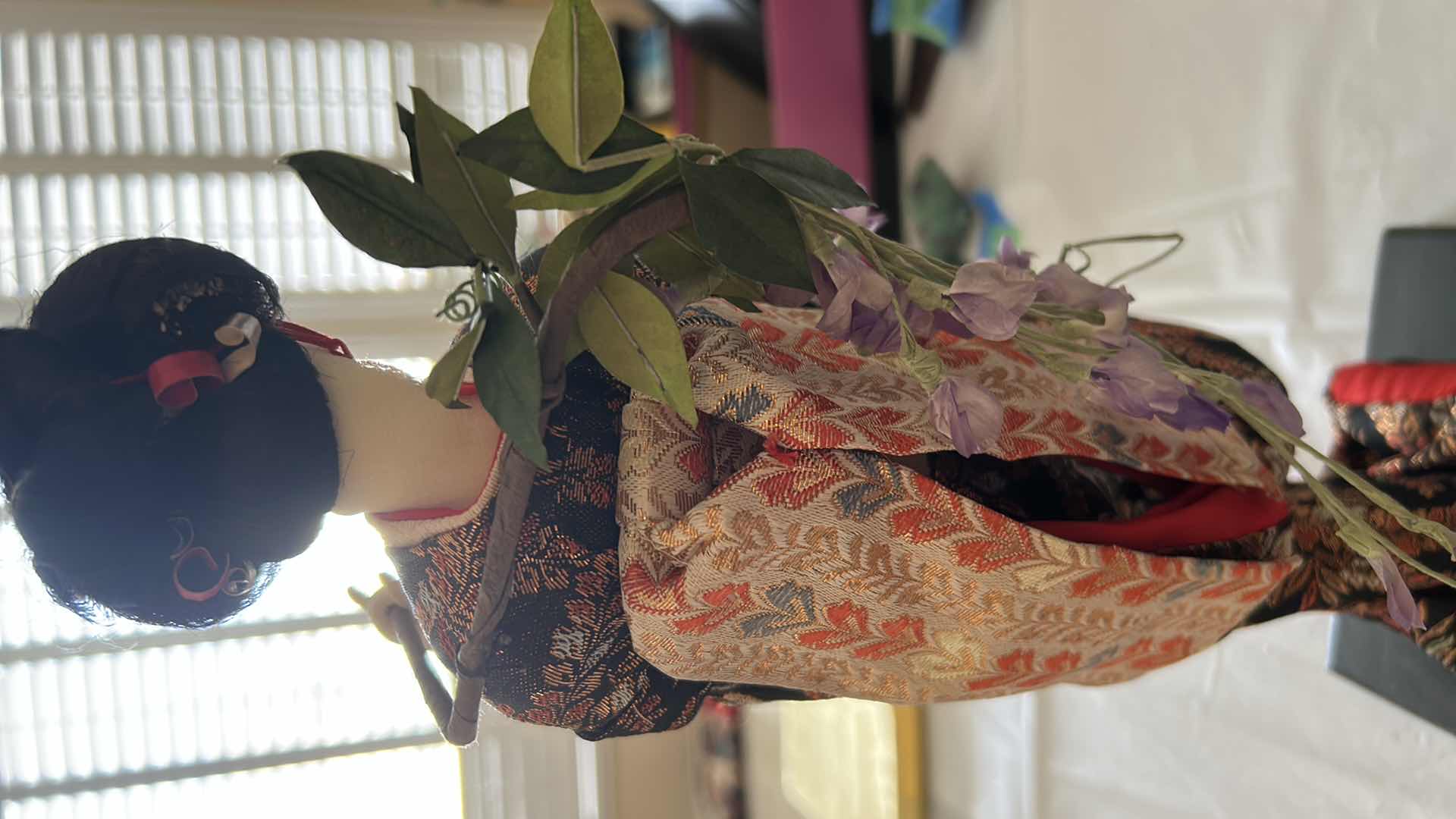 Photo 1 of COLLECTABLE JAPANESE GEISHA DOLL H 15"