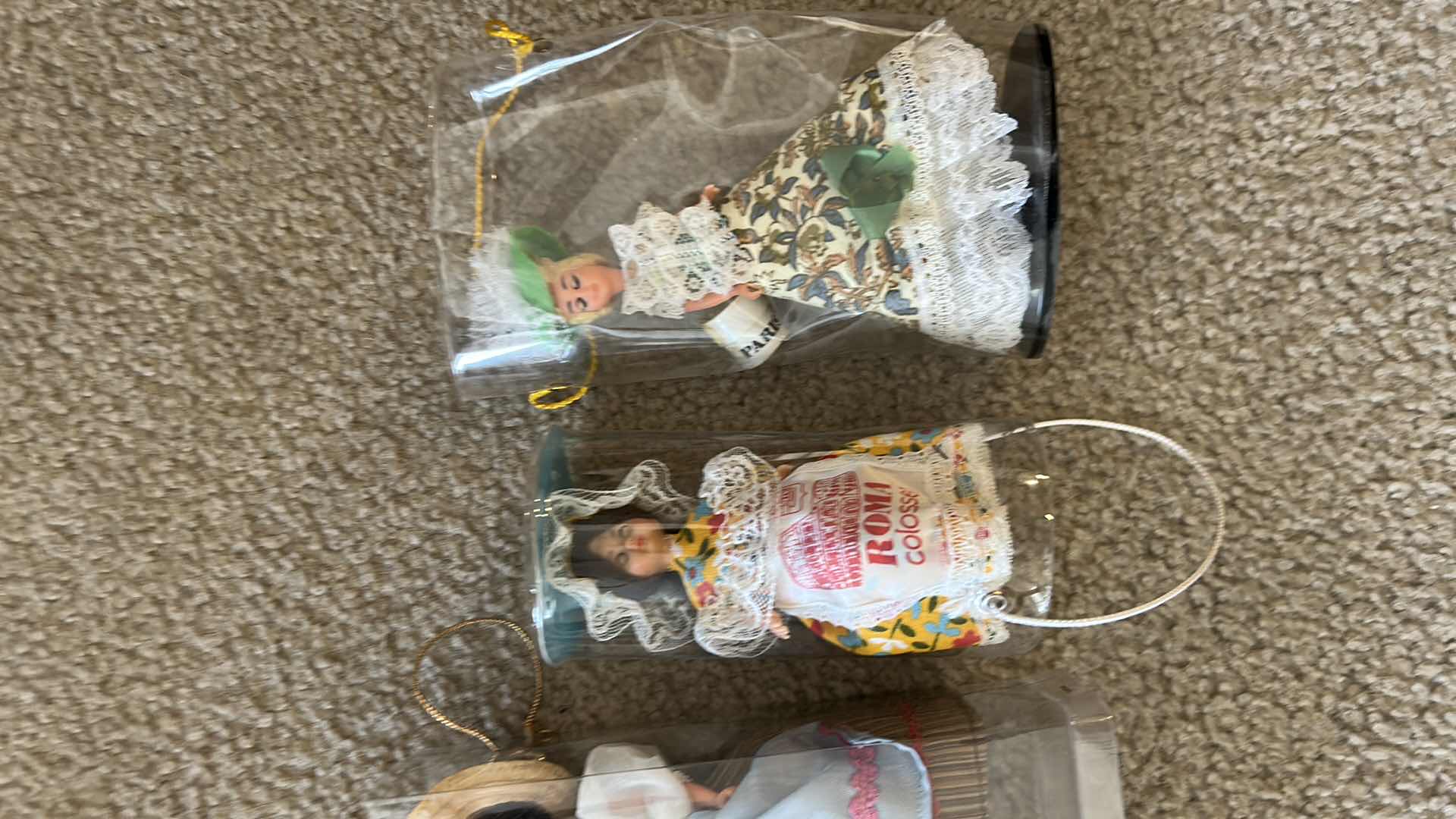 Photo 1 of 4- VINTAGE SOUVENIR DOLLS H 8"