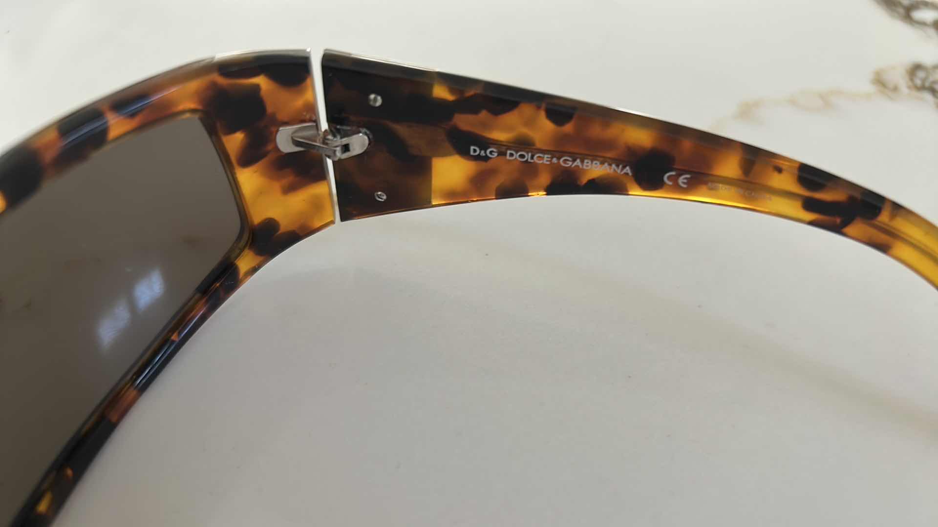 Photo 1 of DOLCE & GABBANA TORTOISE SHELL SUNGLASSES W CASE