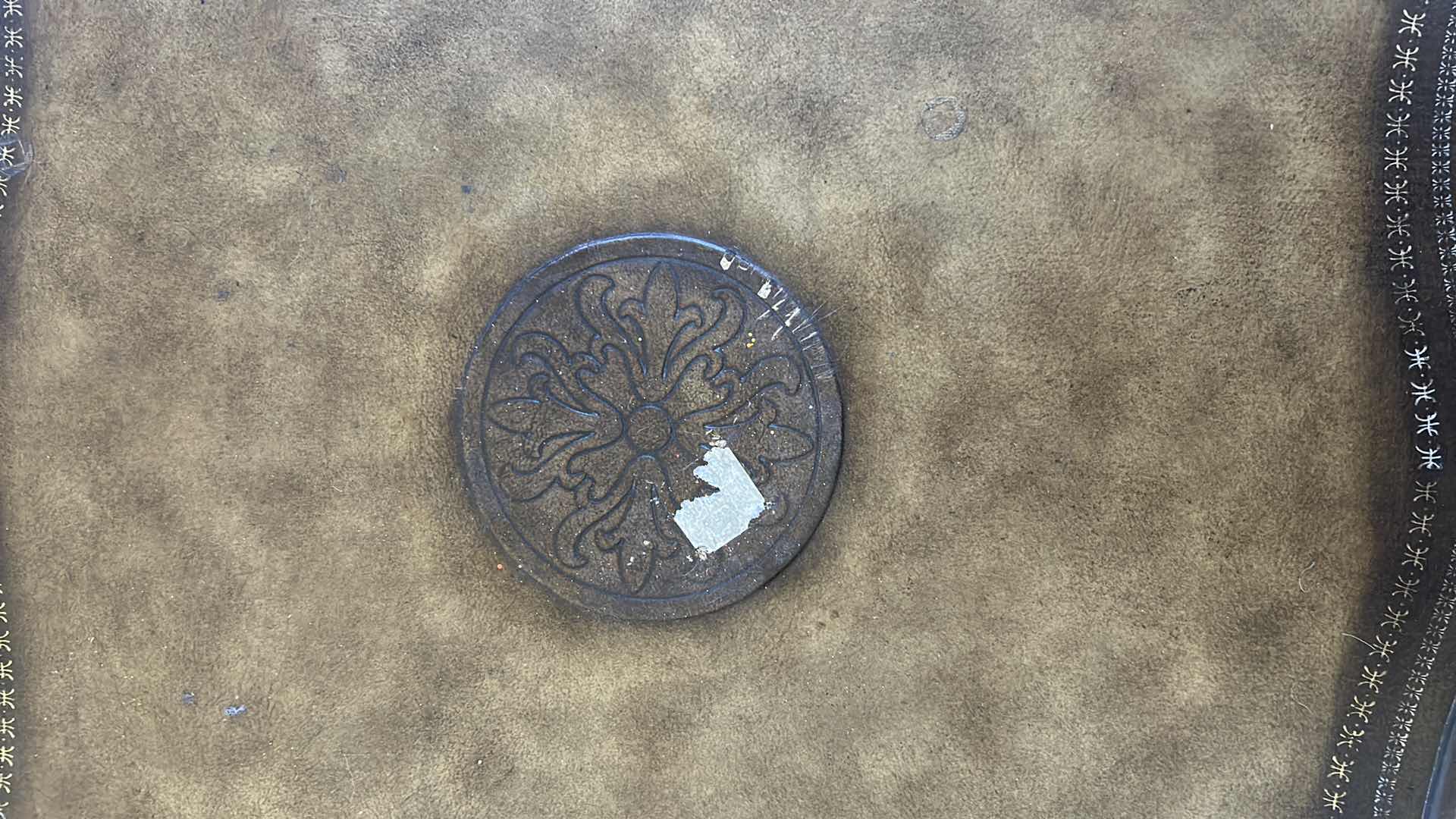 Photo 1 of FRENCH PROVINCIAL STYLE SIDE TABLE 22" X 25" H 28"