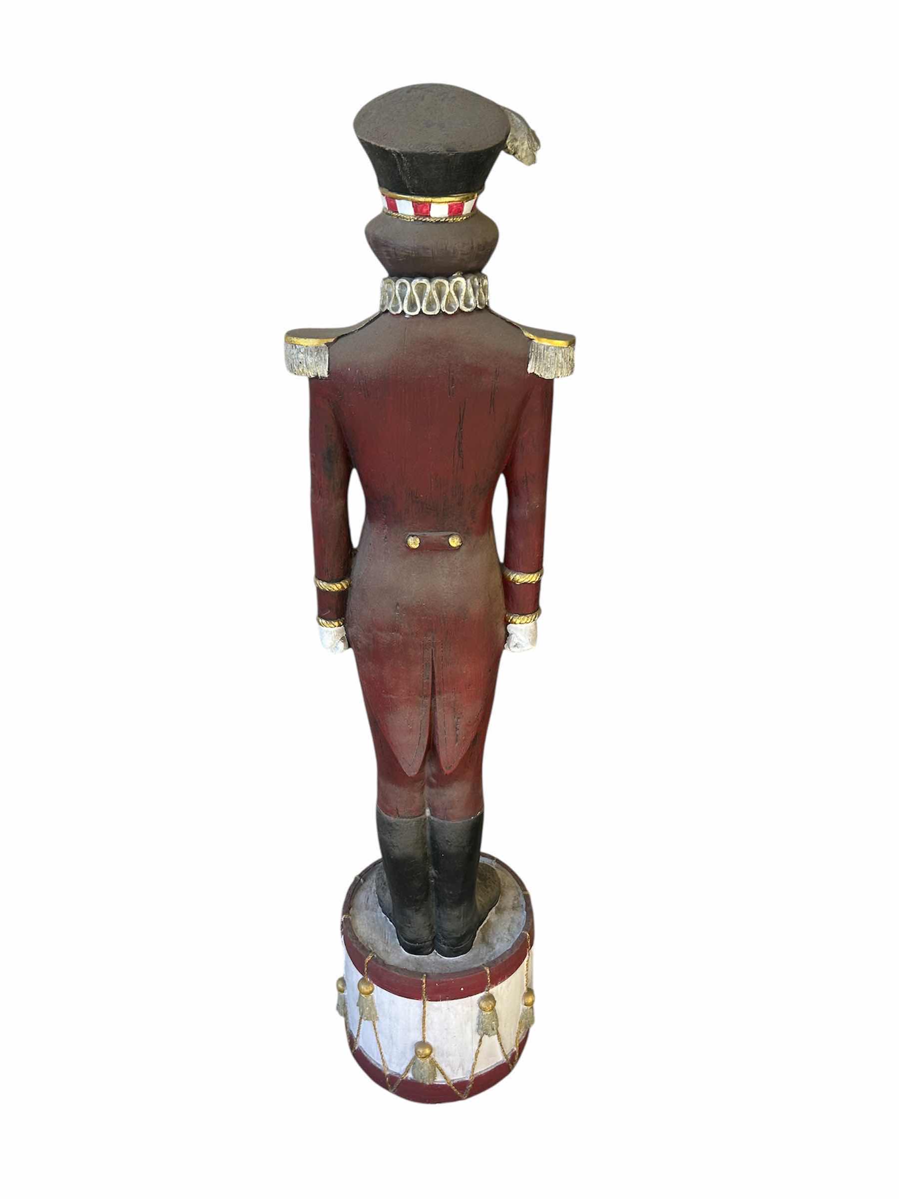 Photo 1 of DECORATIVE RESIN NUTCRACKER SOLDIER H 55"
