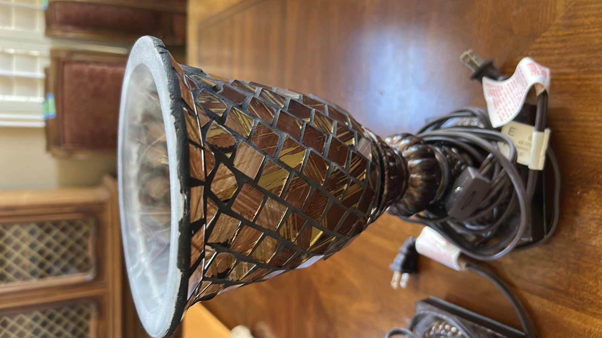 Photo 1 of 2- REGENCY HILL TRADITIONAL UPLIGHT ACCENT TABLE LAMPS H 12"