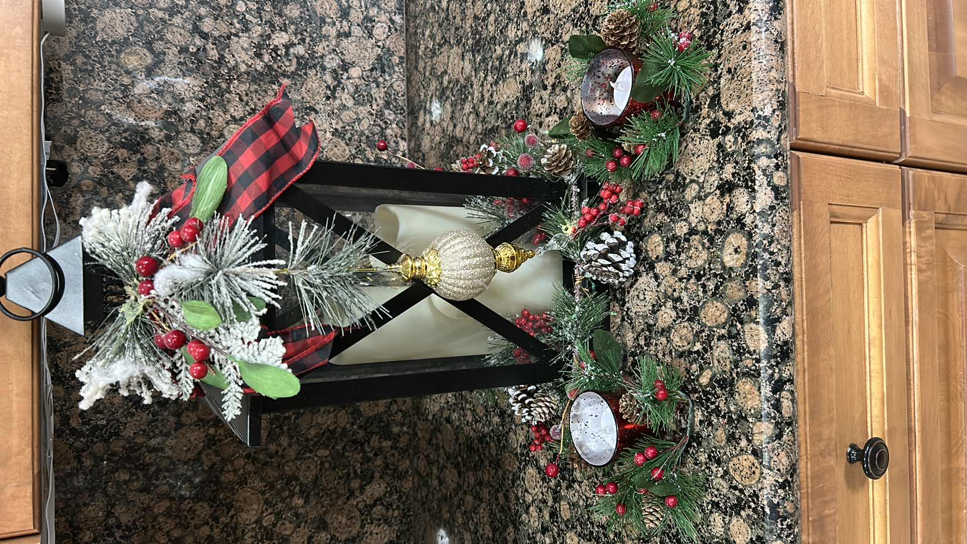 Photo 1 of CHRISTMAS LANTERN H 21"