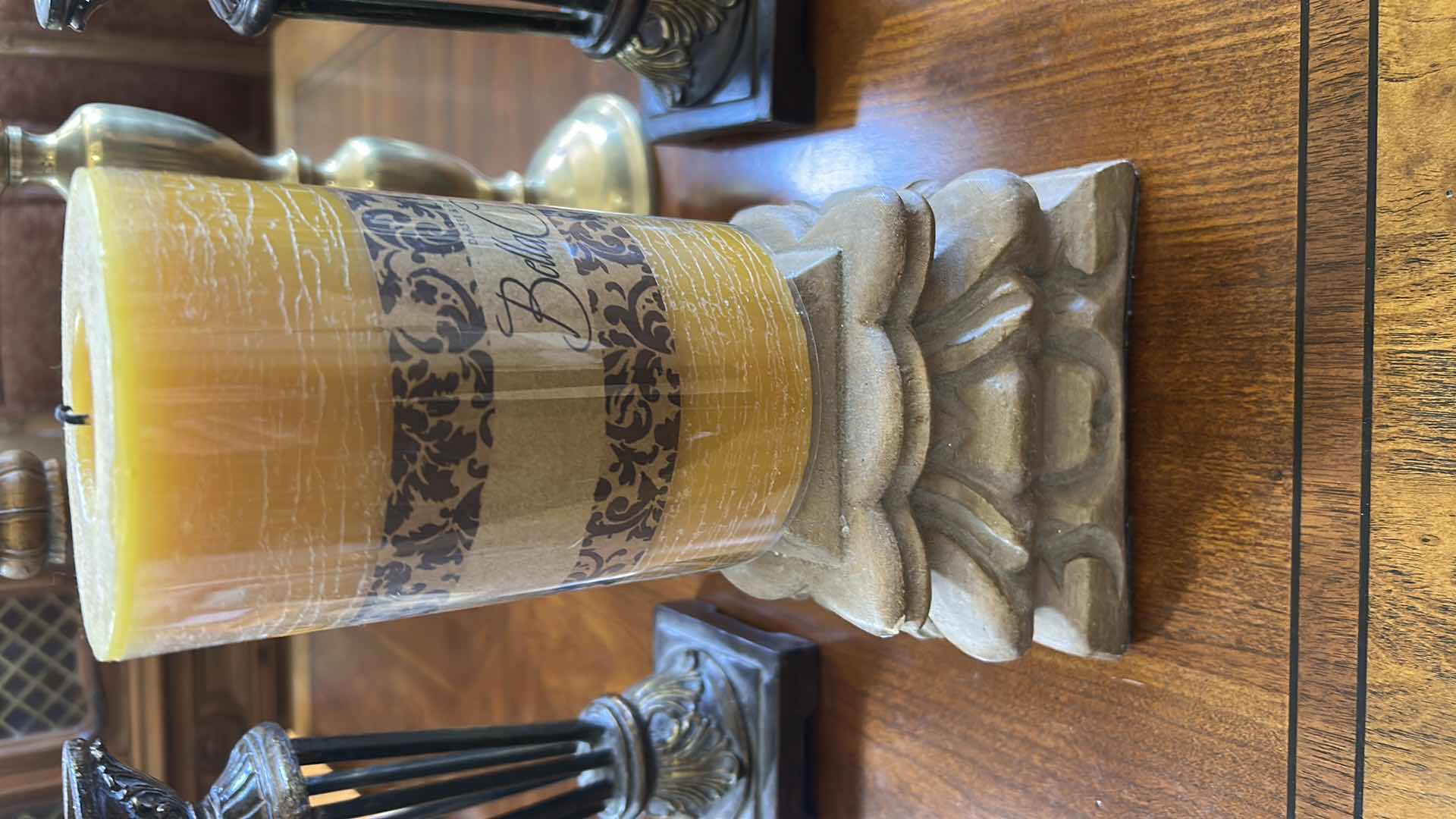 Photo 1 of 5- DECORATIVE CANDLE HOLDER