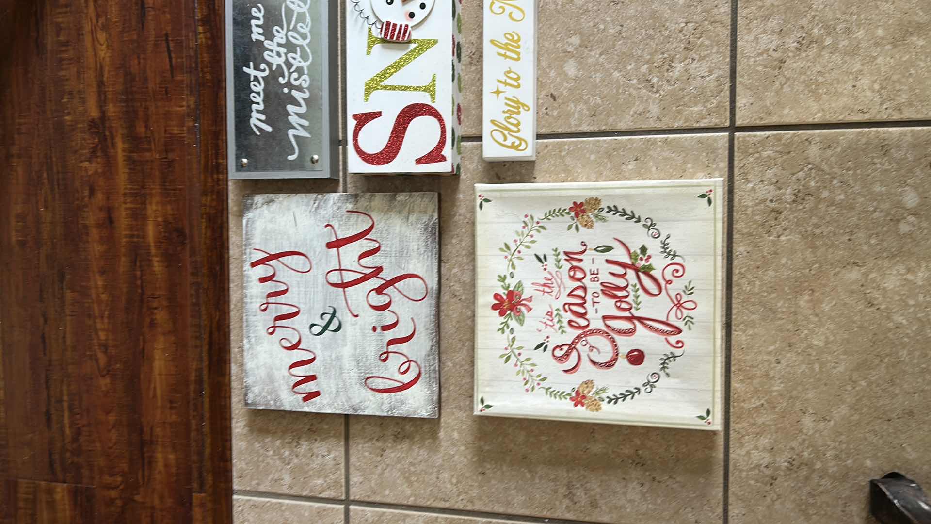 Photo 1 of 6- CHRISTMAS SIGNS