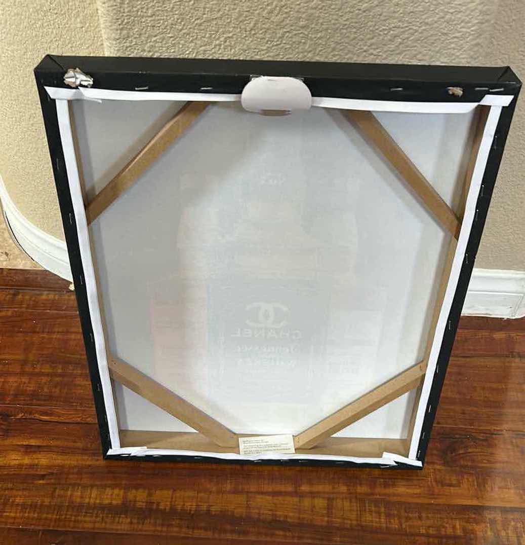 Photo 1 of FASHION WHISKEY NOIR CANVAS WALL ART 16" X 21"