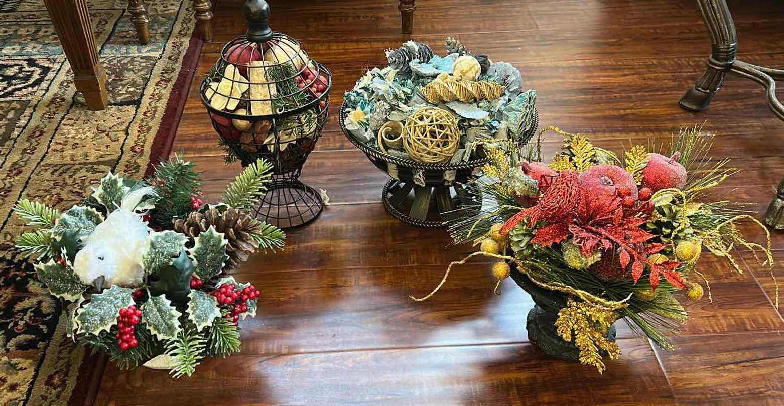 Photo 1 of 4- DECORATIVE FAUX ARRANGEMENTS