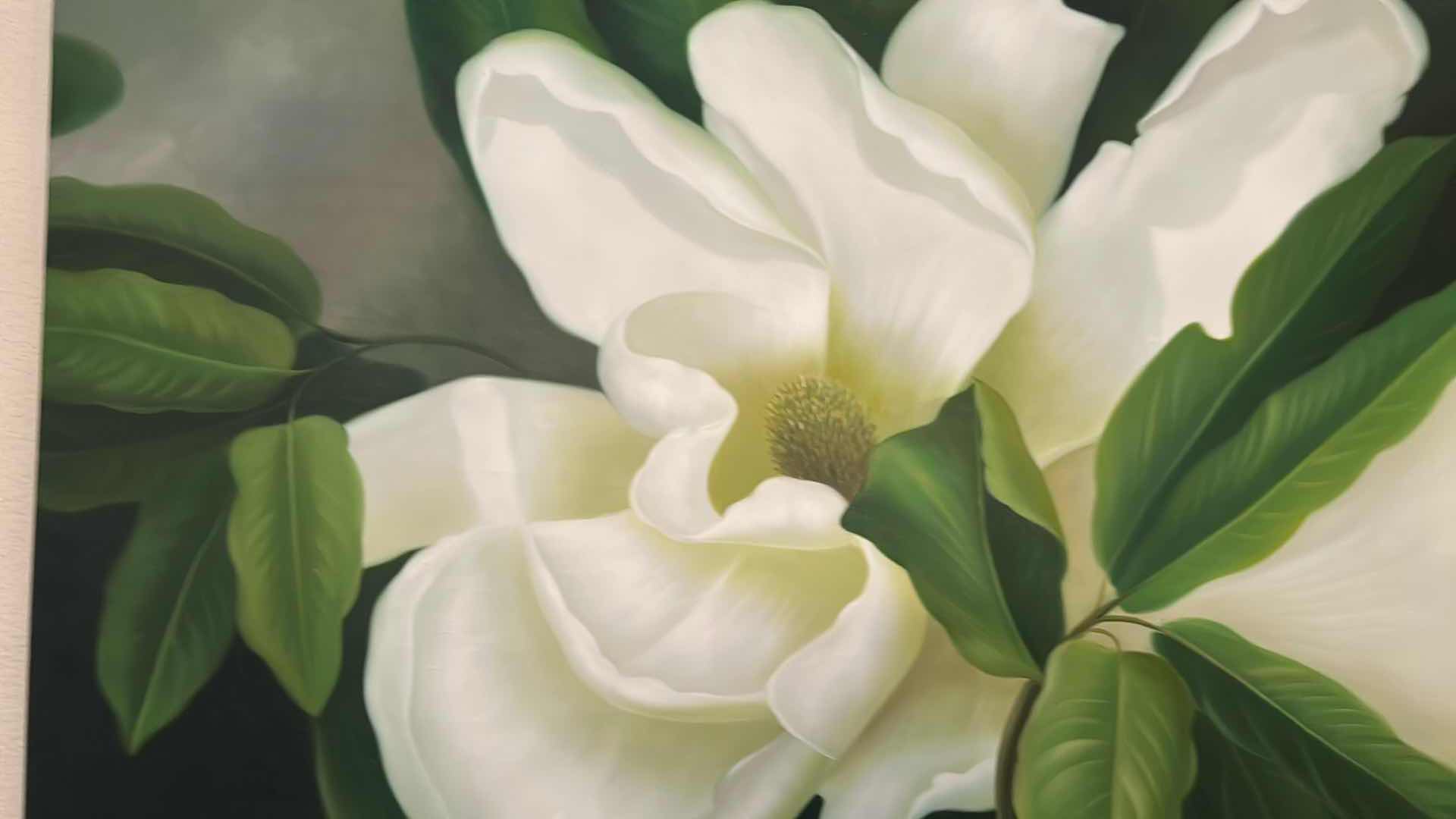 Photo 1 of DOLCE MAGNOLIA ART PRINT 48" X 36"