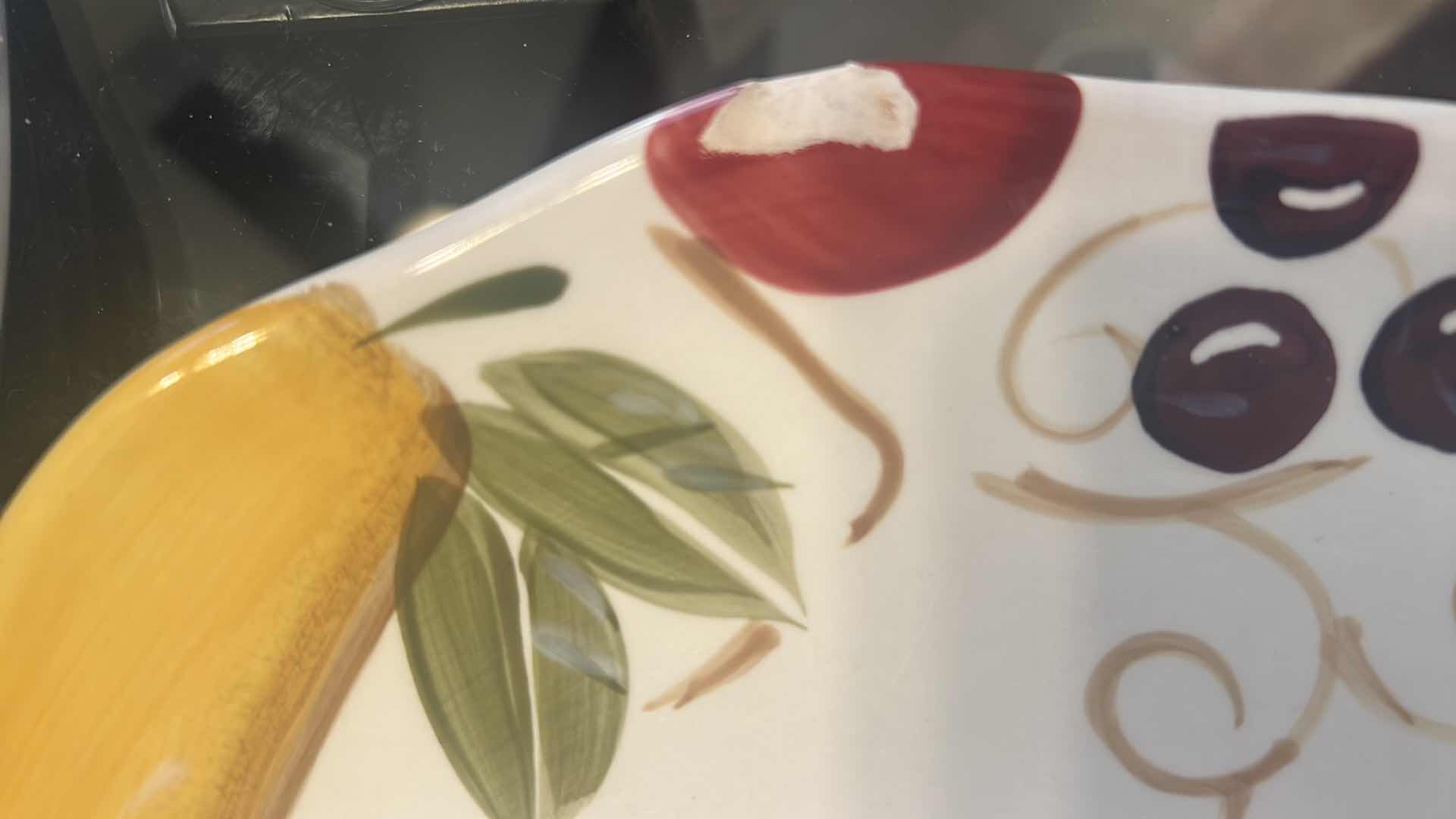 Photo 1 of 11-BELLA FRUIT DINNER PLATES BY HOME TRENDS