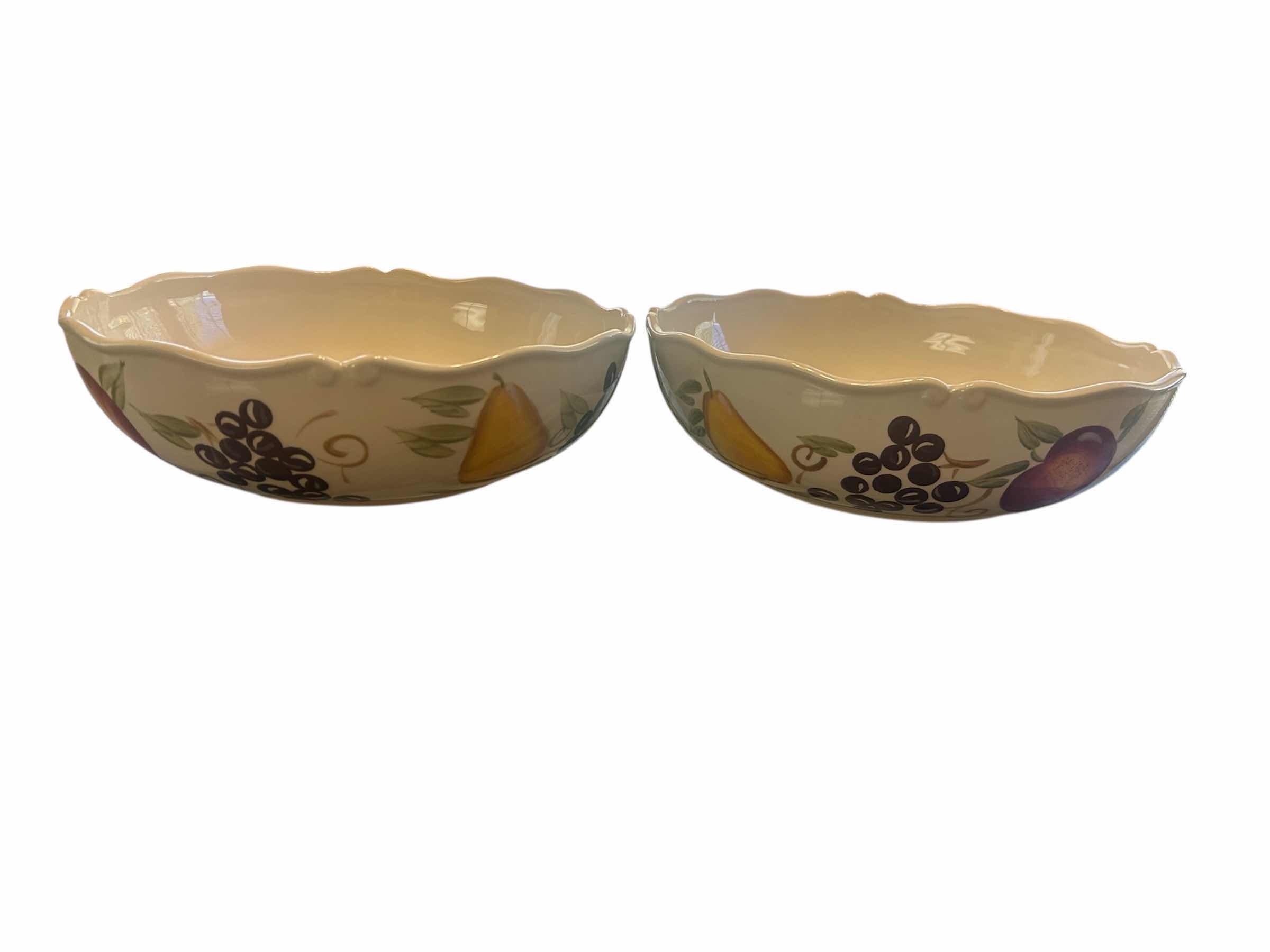 Photo 1 of 2 -BELLA FRUIT SERVING BOWLS BY HOME TRENDS