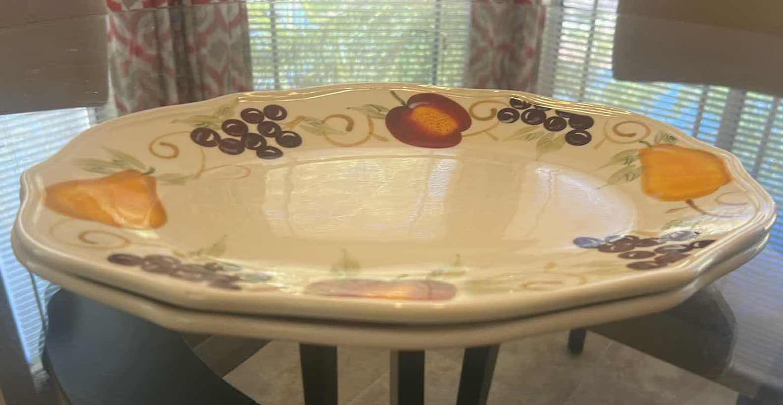 Photo 1 of 2- BETTER HOMES & GARDEN BELLA FRUIT PLATTERS