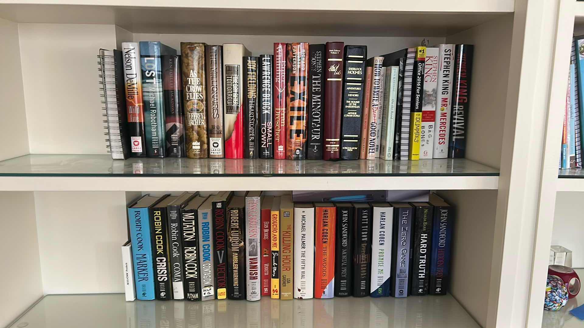 Photo 1 of CONTENTS OF 2 SHELVES ASSORTED BOOKS