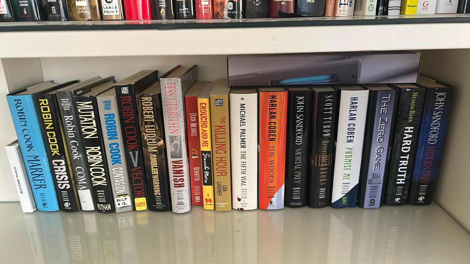 Photo 1 of CONTENTS OF 2 SHELVES ASSORTED BOOKS