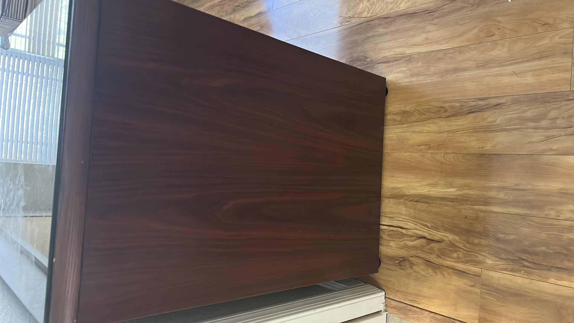 Photo 1 of HON 10500 SETIES 2 DRAWER LATERAL FILE CABINET MAHOGANY FINISH 36" X 20" H 30"