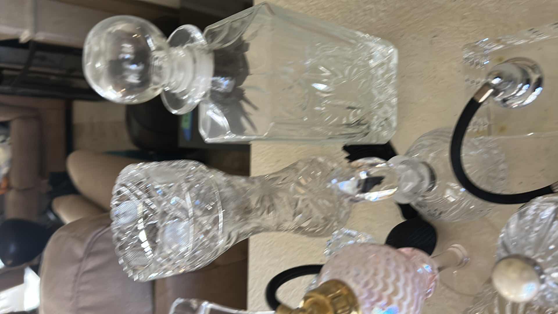 Photo 1 of VINTAGE PERFUME BOTTLES AND DECORATIVE PILL BOXES