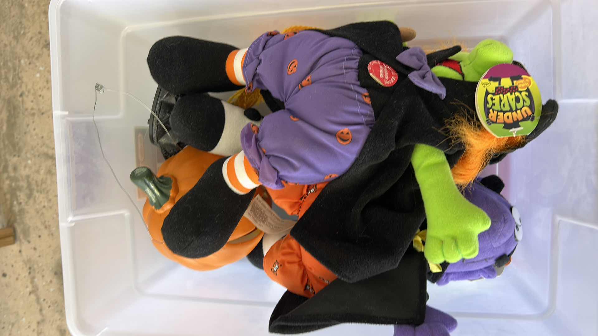 Photo 1 of 2 TOTES WITH HALLOWEEN DECOR