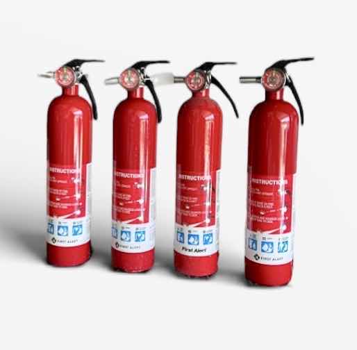 Photo 1 of 4 FULL FIRE EXTINGUISHERS