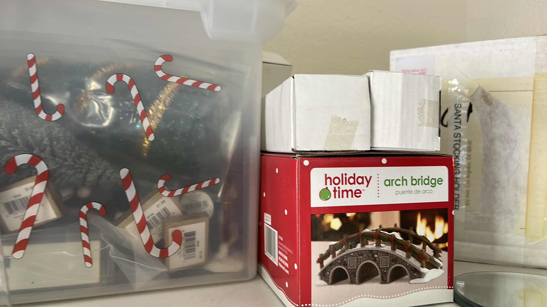 Photo 1 of CHRISTMAS VILLAGE PIECES