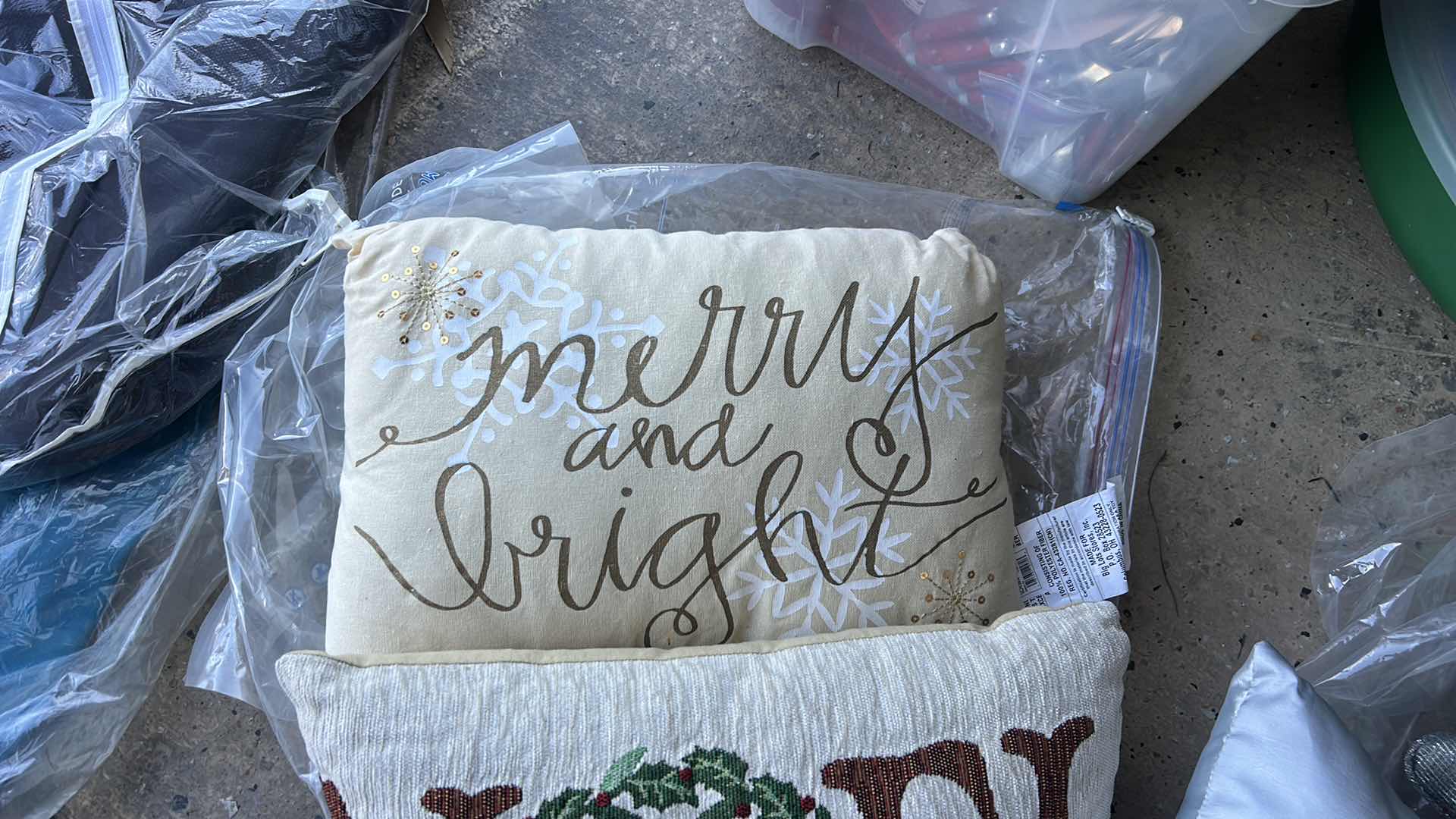 Photo 1 of 4 DECORATIVE CHRISTMAS PILLOWS