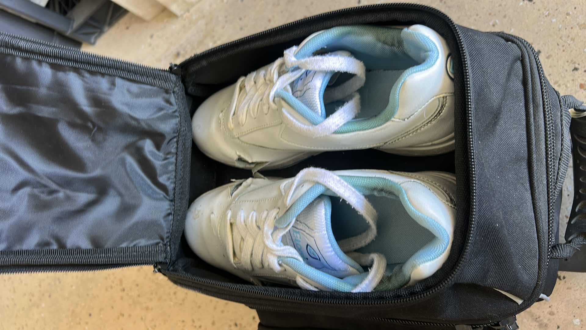 Photo 1 of BOWLING BALL, BAG, SHOES SIZE 8.5