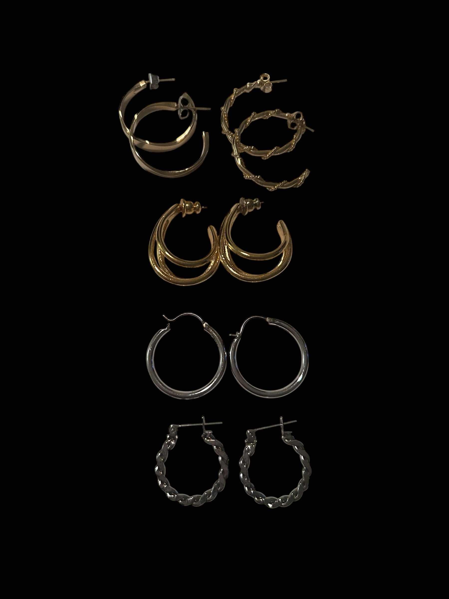 Photo 1 of 5- HOOP EARRINGS