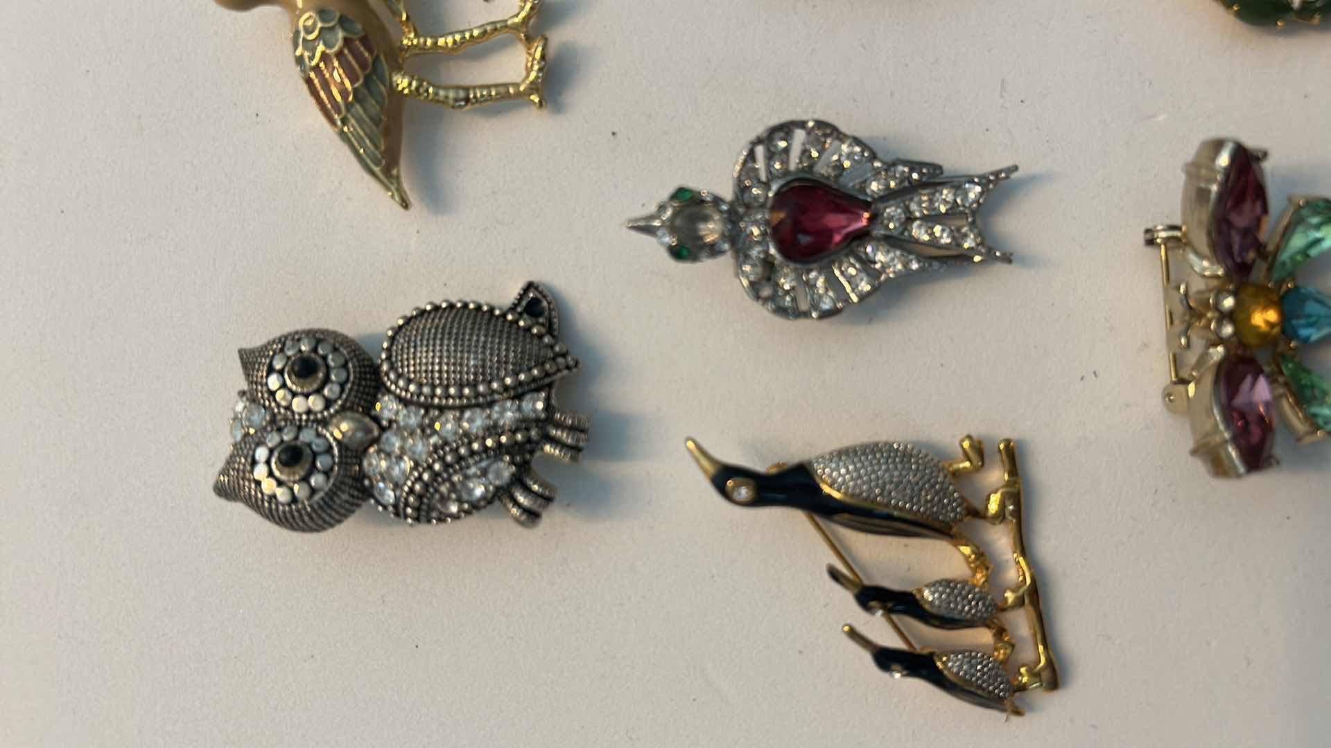 Photo 1 of 8- DECORATIVE BROOCHES AND PINS