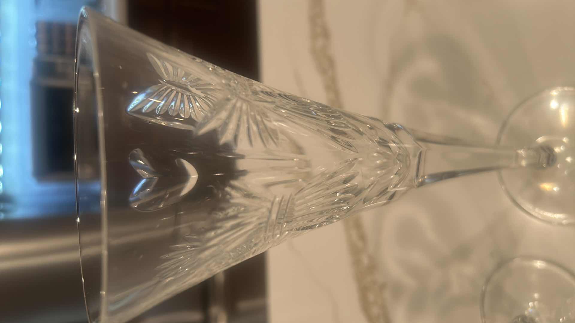 Photo 1 of 2- RETIRED WATERFORD "UNIVERSAL WISHES"
MILLENNIUM COLLECTION CHAMPAGNE TOASTING FLUTES