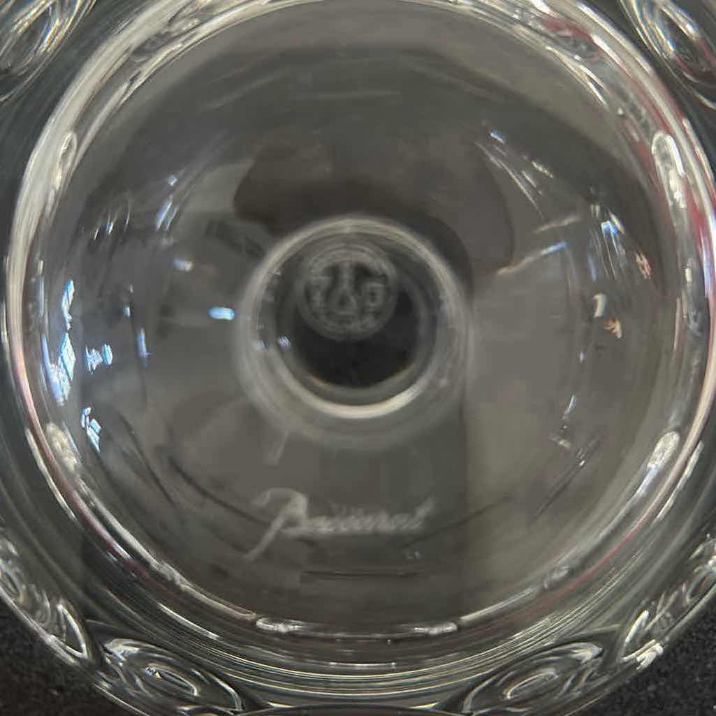 View 3 of BACCARAT BELUGA WHISKEY DECANTER BY SAVINEL ROZE H 9" IN ORIGINAL RED BOX