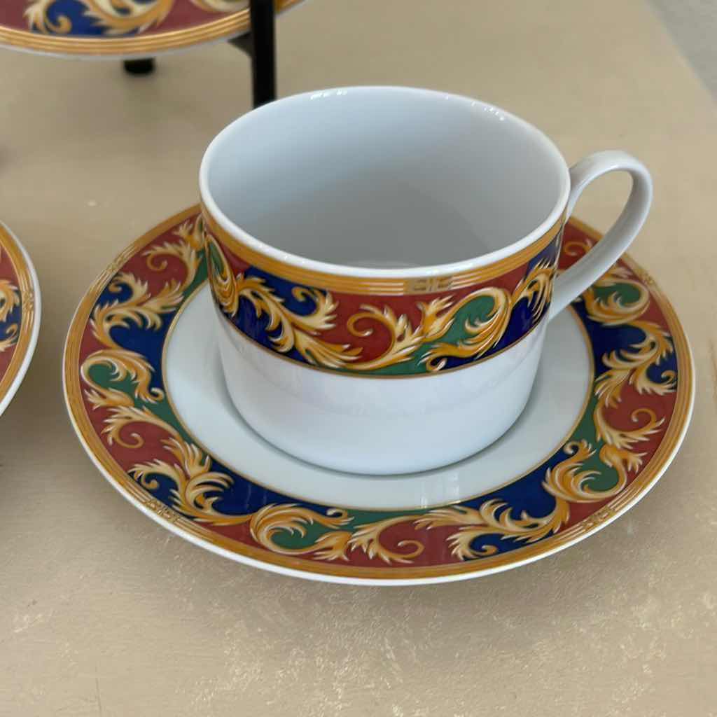 Photo 1 of 5 PC- ROSENTHAL RENAISSANCE CARLOTTA FINE PORCELAIN PLACE SETTING