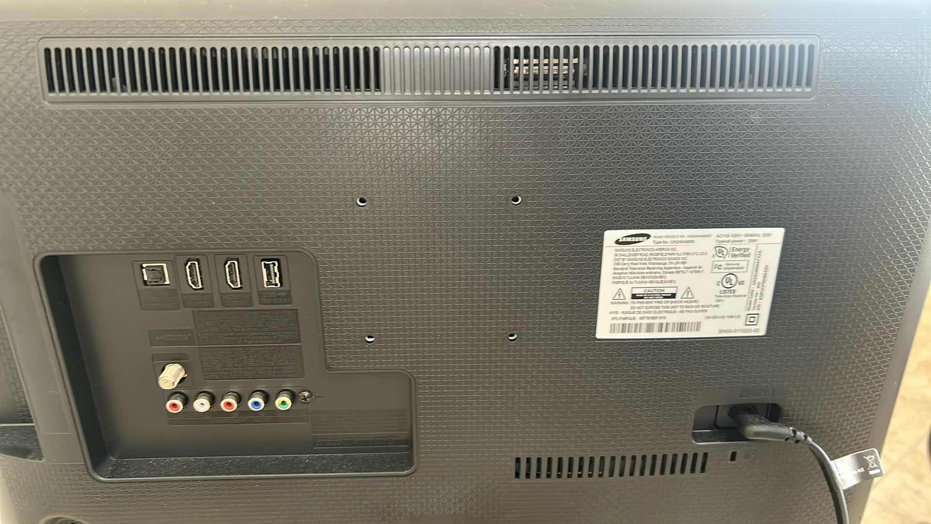 Photo 1 of 24" SAMSUNG TV ON PEDESTAL W REMOTE