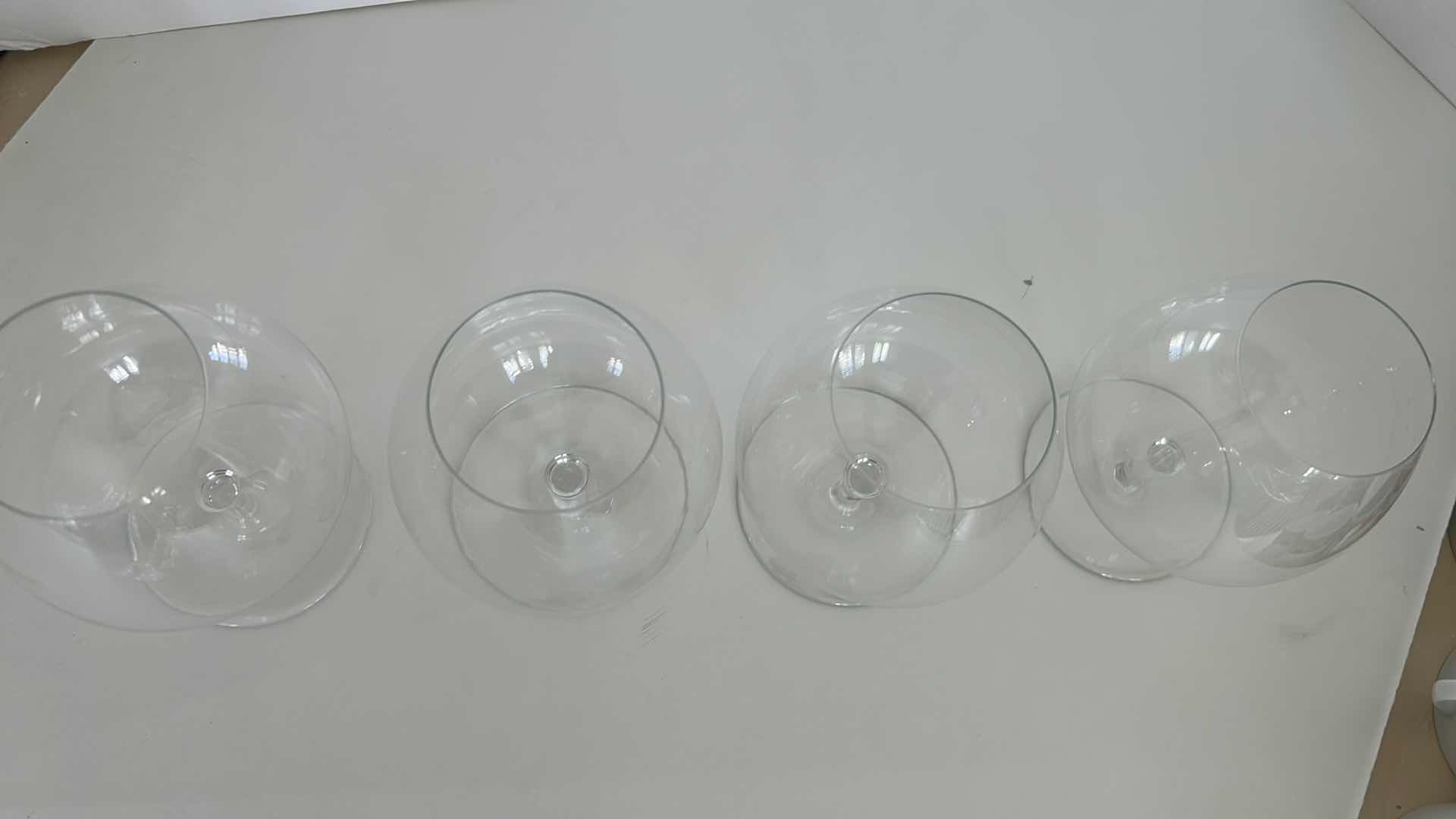 Photo 1 of 4-BACCARAT CRYSTAL BRANDY SNIFTERS