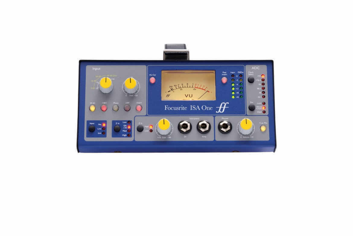 Photo 1 of NIB FOCUSRITE ISA ONE ANALOGUE FLEXIBLE INDEPENDENT DI CLASSIC MICROPHONE PRE-AMPLIFIER $600