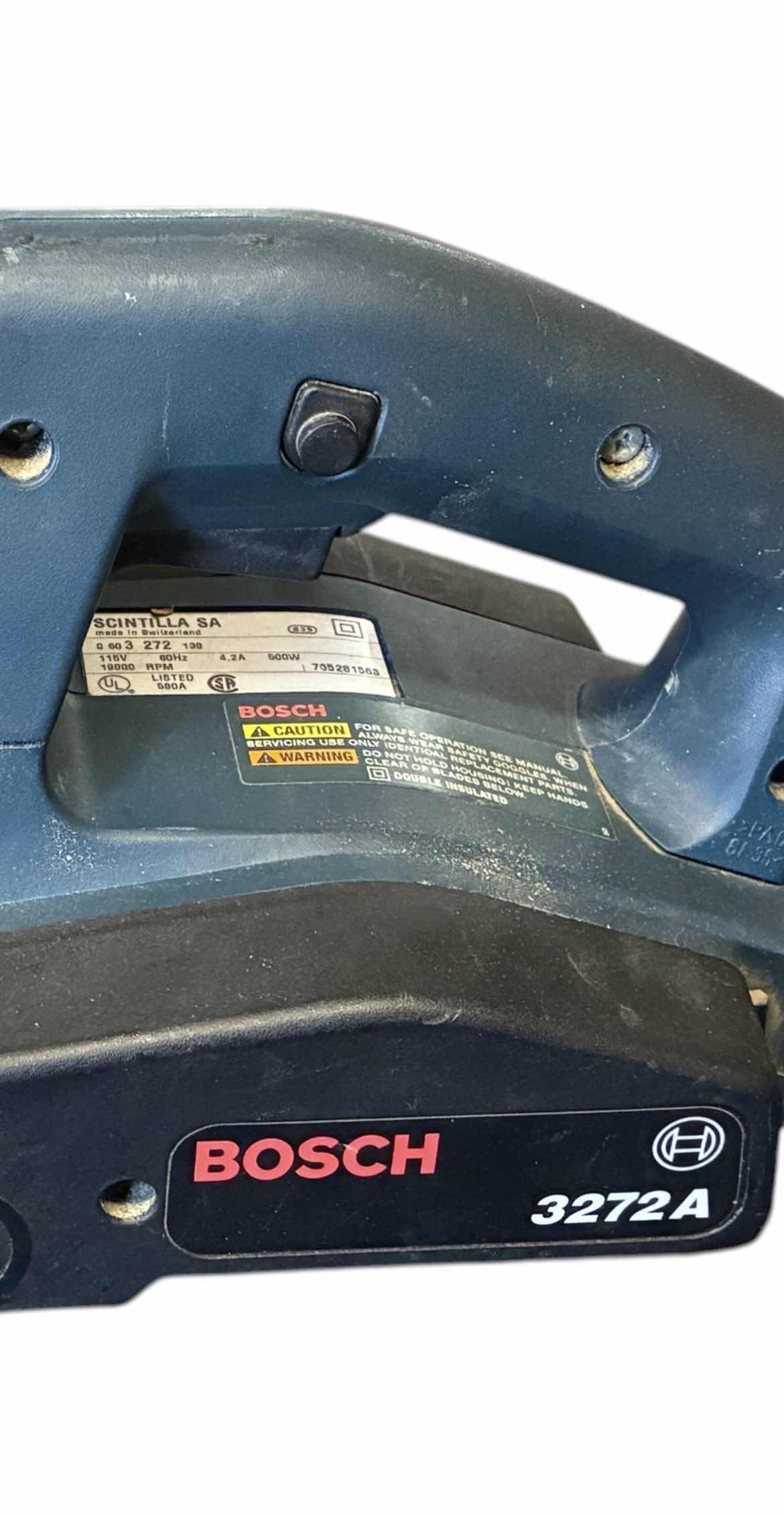 Photo 1 of BOSCH CORDED PLANER 3272A $70