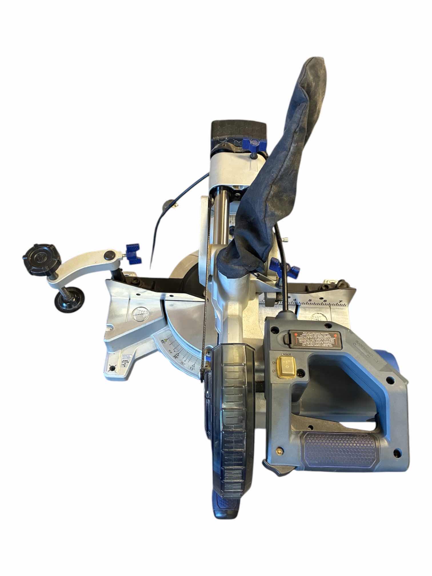 Photo 1 of KOBALT COMPACT 7.25” BLADE SINGLE BEVEL MITER SAW 0358937 $200