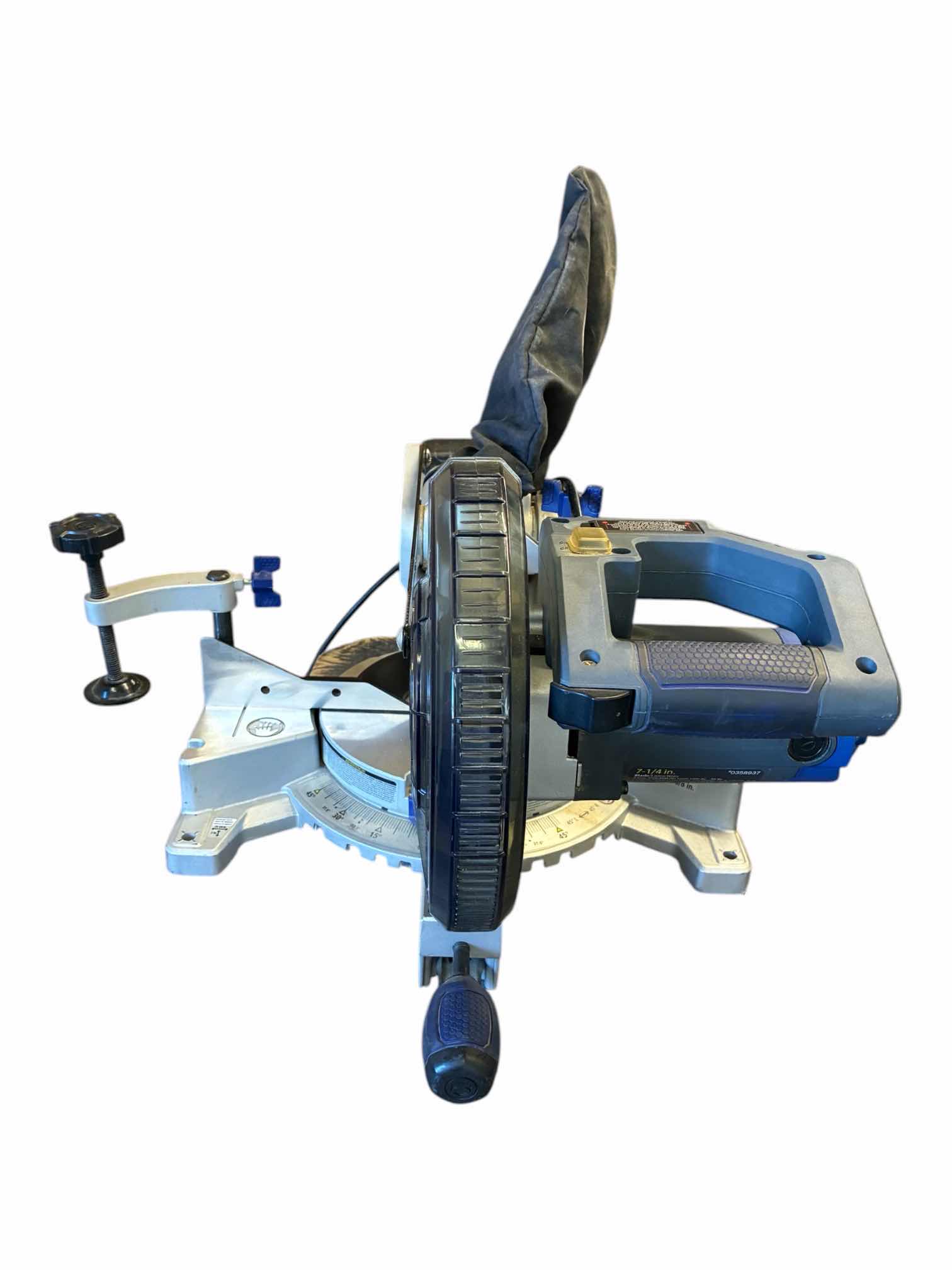 Photo 1 of KOBALT COMPACT 7.25” BLADE SINGLE BEVEL MITER SAW 0358937 $200