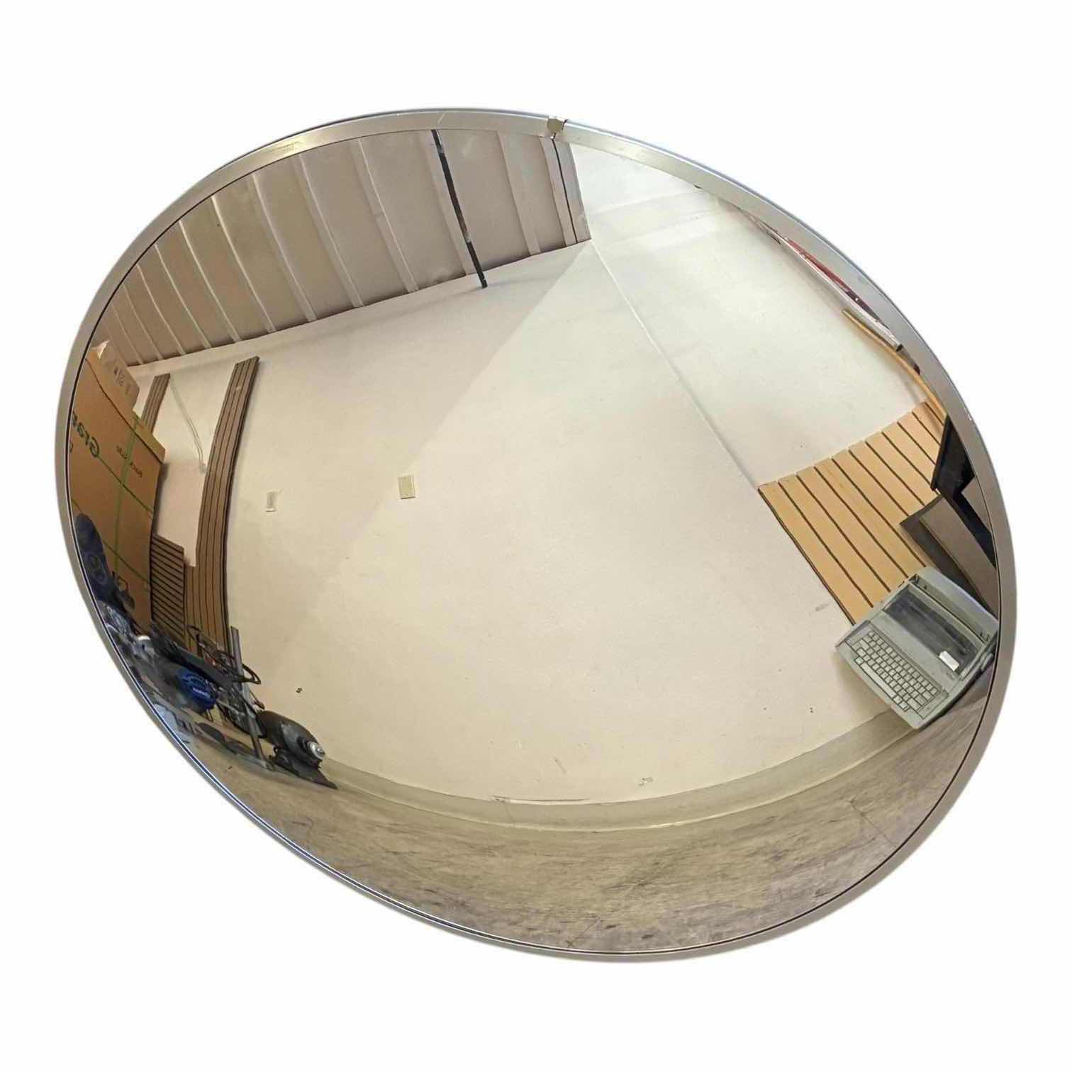 Photo 1 of INDUSTRIAL ROUND ACRYLIC MIRROR 26” $95