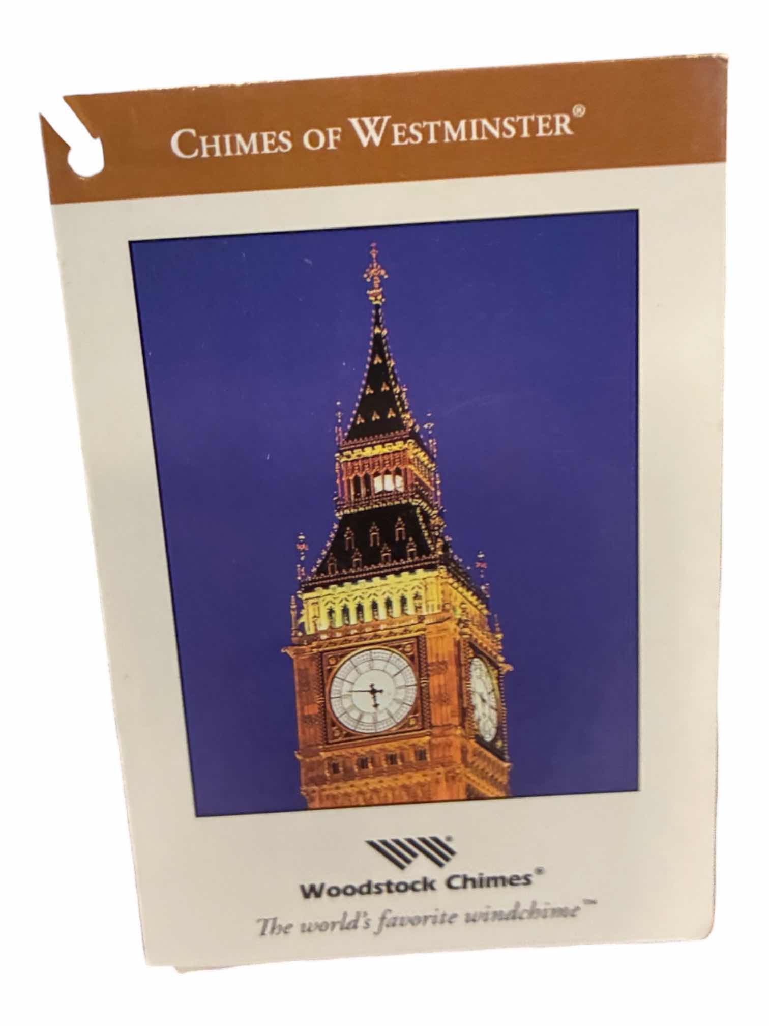 Photo 1 of NEW WOODSTOCK CHIMES OF WESTMINSTER WIND CHIMES $124