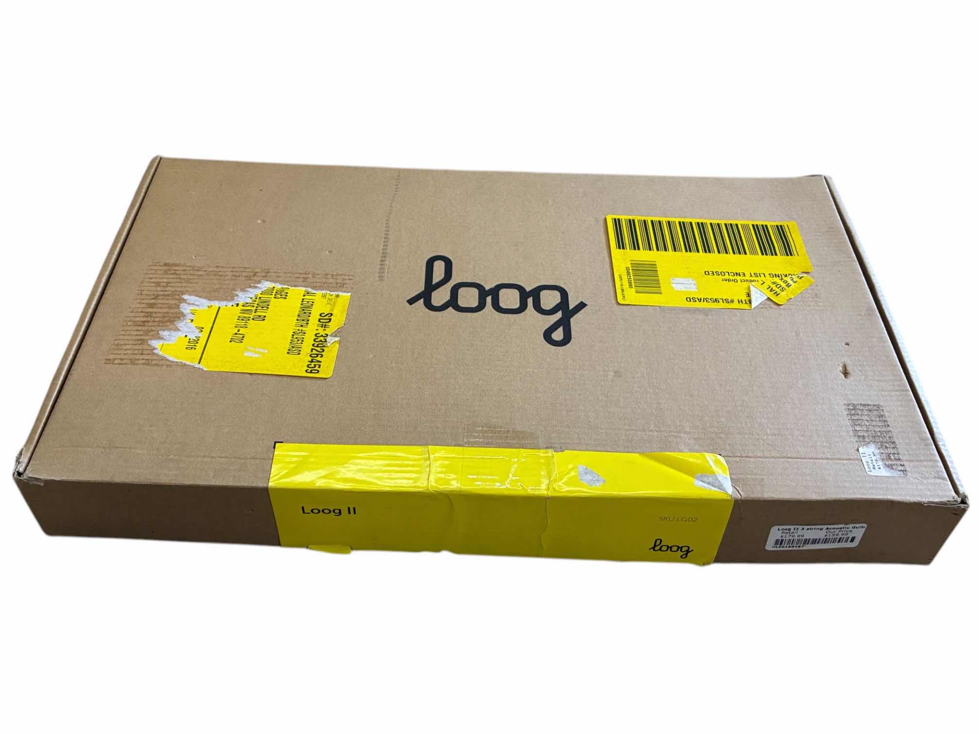 Photo 1 of NIB LOOG II 3-STRING ACOUSTIC GUITAR LG02