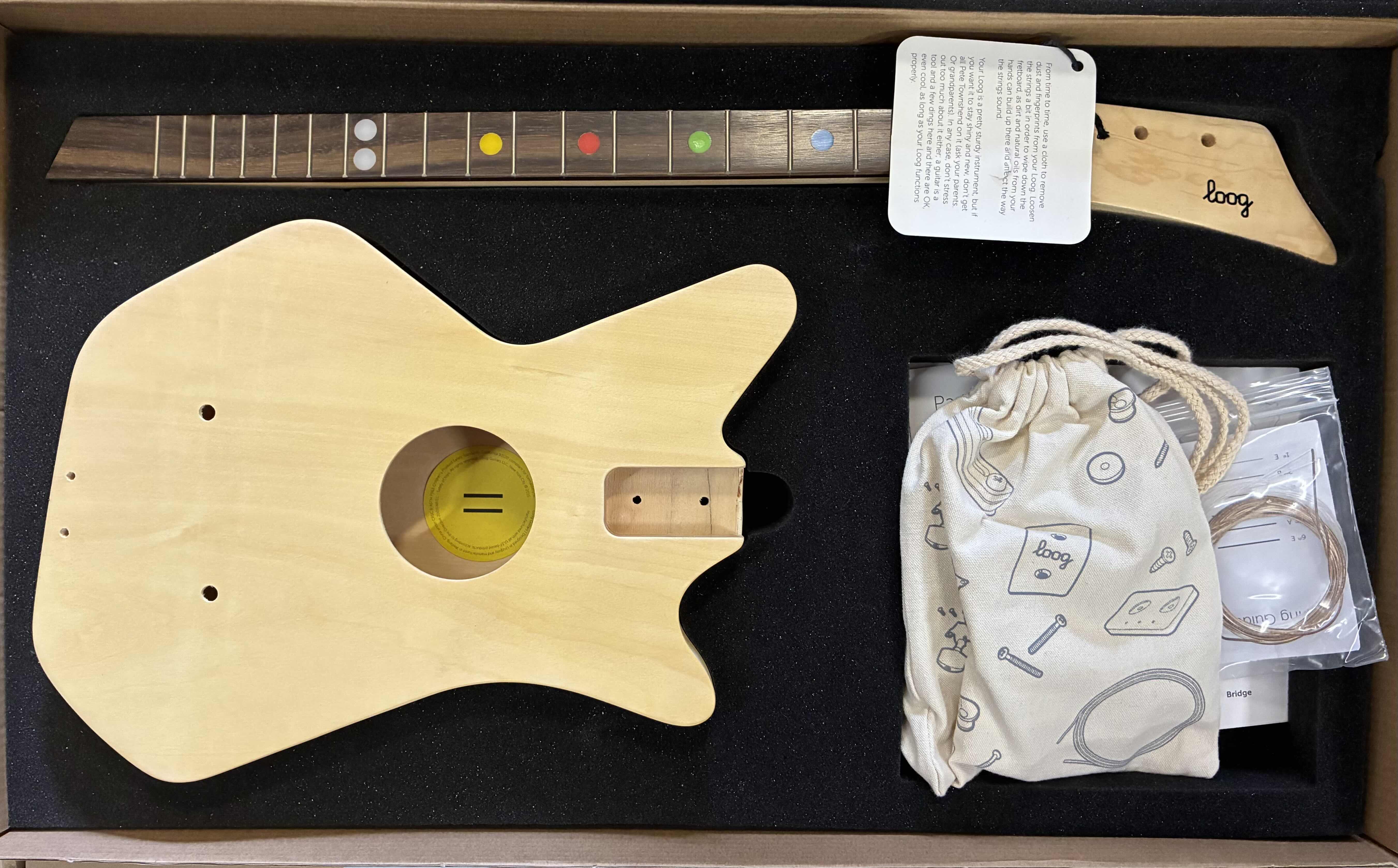 Photo 1 of NIB LOOG II 3-STRING ACOUSTIC GUITAR LG02