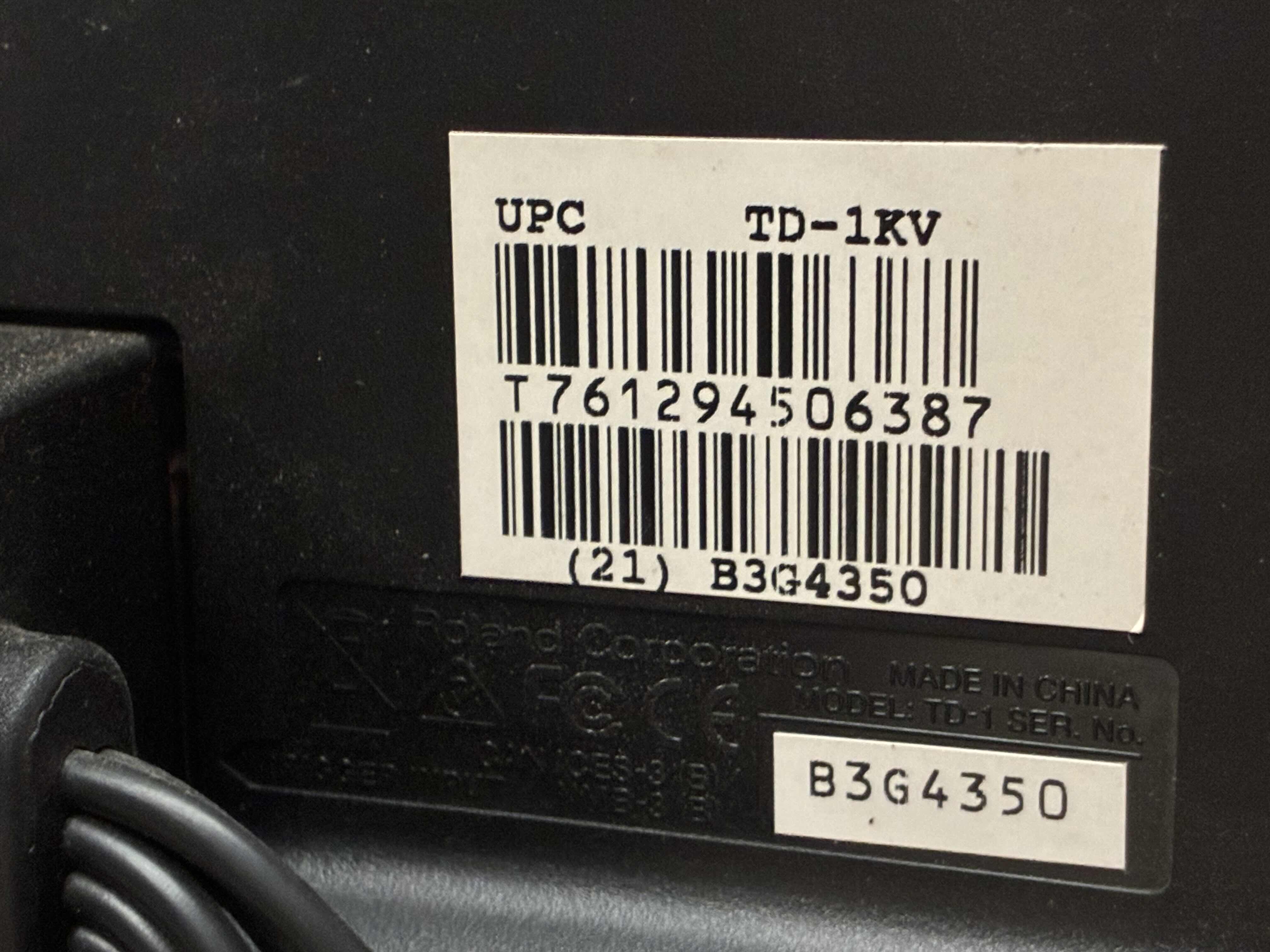 Photo 1 of ROLAND V-DRUMS ELECTRIC DRUM SET TD-1KV $550