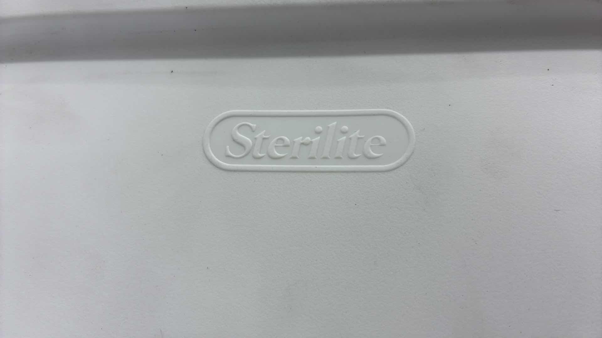 Photo 1 of STERILITE STORAGE BINS W LID (5) 23” X 16” H13”