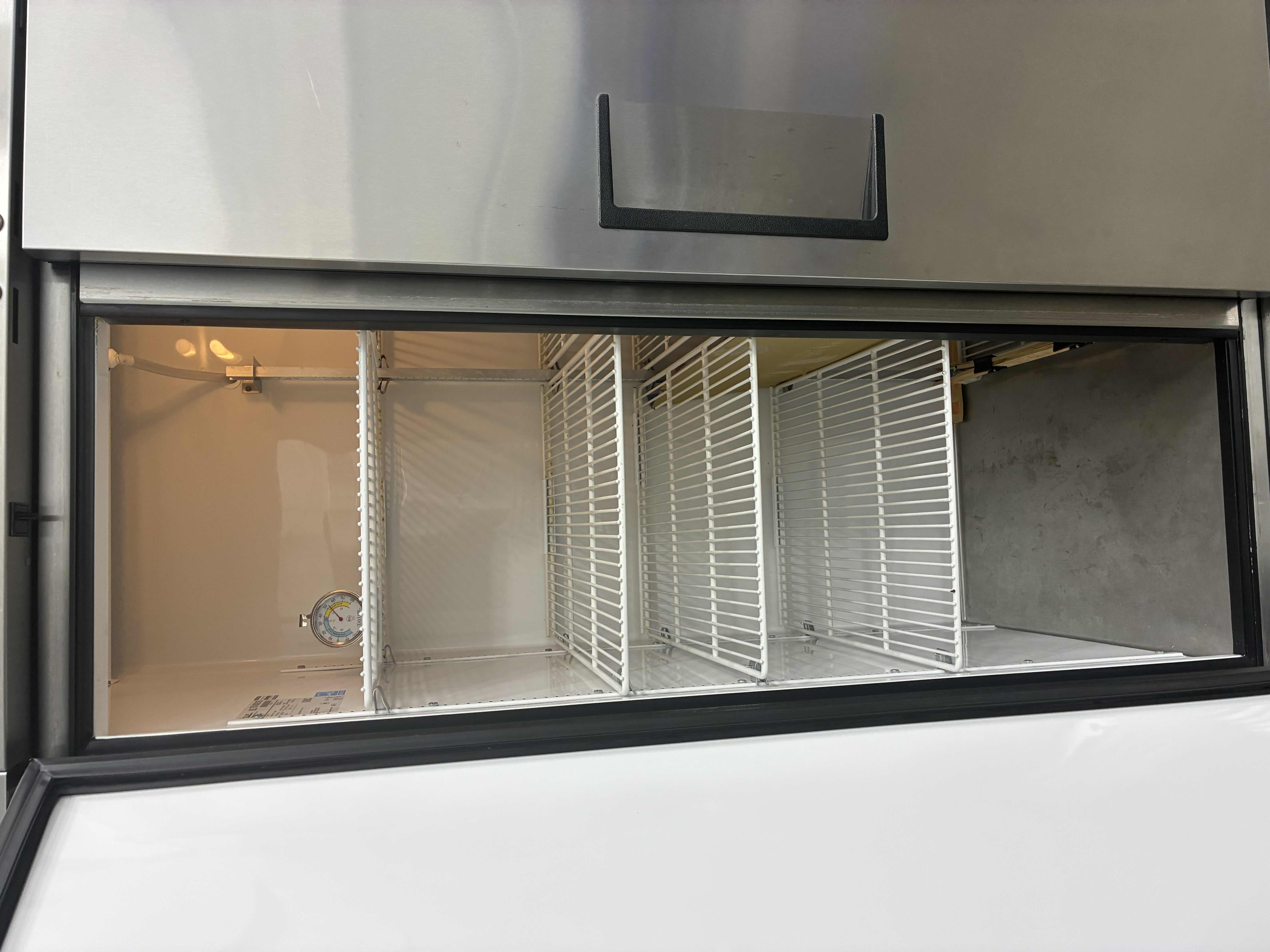 Photo 1 of TRUE STAINLESS STEEL TWO SECTION REACH-IN COMMERCIAL REFRIGERATOR T-35